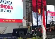 Dari Panggung Rakerda Gerindra Sulut, Sufmi Dasco : Kader Harus Dukung Penuh YSK