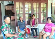 Babinsa Komsos dengan Warga Binaan, Pererat Silaturahmi