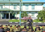 Babinsa Serda Marten Hariawang Laksanakan Kegiatan Latihan pencak silat militer (PSM)