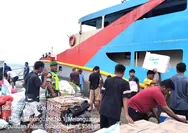 Babinsa  Koramil 1312-08/Melonguane Laksanakan Pemantauan Kapal Laut