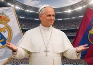 Bikin Penasaran! Ditanya Pilih Real Madrid atau Barcelona, Jawaban Paus Leo XIV Langsung Viral