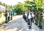 Sinergitas TNI-Polri Dalam Kegiatan Jumat Pagi Bersih Lingkungan