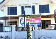 Bukan Sekadar Pengawal, Babinsa Serma Olden Wuana Ikut Beribadah Bersama Jemaat di Melonguane