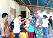 Babinsa Laksanakan Pendampimgan Giat Posyandu Rutin Diwilayah Binaan