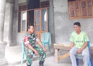 Babinsa Koramil 03/Beo Laksanakan Komsos, Pererat Silaturahmi dengan Warga Desa Niampak