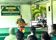Doa Bersama Peringati HUT Ke-68 Kodam XIII/Merdeka di Makodim 1312/Talaud