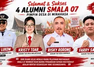 Lukow Disusul Toar, Rorong dan Sambeka,Saturang SMALA 07 Cetak Empat Hukum Tua