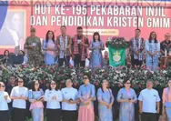 Khotbah Lukas 1:1-4 di HUT ke-195 PI GMIM, Pdt Adolf Wenas Ajak Jemaat Jaga Kemurnian Iman