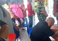Babinsa Desa Marampit Melaksanaka Ibadah Hari Minghu Di Gereja Sion Marampit