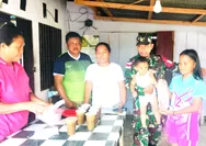 Babinsa lakukan pendampingan kegiatan pemberian makanan sehat untuk balita
