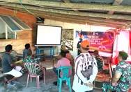 Koramil 1312-02/Lirung Gelar Nobar Gembira Piala Dunia 2026 Bersama Masyarakat, Perkuat Kebersamaan Dan Semangat Kebangsaan