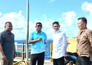 Danrem 131/Santiago Tinjau Lokasi Karya Bakti Skala Besar Di Kabupaten Kepulauan Talaud Hingga Kecamatan Miangas Menggunakan KM. Watunapato
