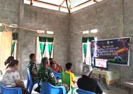 TNI dan Warga Desa Tabang Nobar Gembira Piala Dunia 2026, Pererat Kebersamaan dan Semangat Persatuan