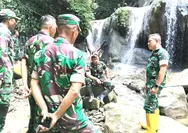Danrem 131/Santiago Bersama Kazidam XIII/Merdeka dan Dandim 1312/Talaud Tinjau Lokasi Karya Bakti di Kelurahan Makatara