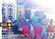 Koramil 1312-08/Melonguane Gelar Nobar Gembira Bersama Masyarakat, Perkuat Kemanunggalan TNI Dengan Rakyat