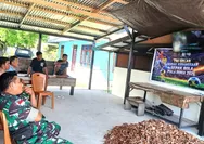 Koramil 1312-01/Kabaruan Gelar Nobar Gembira Bersama Masyaralat, Pererat Kemanunggalan TNI Dengan Rakyat