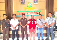Berkas P-21, Polsek Kabaruan Serahkan Residivis Kasus Pencabulan Anak ke Kejari Talaud
