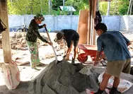 Babinsa Aktif Dampingi Pembangunan Koperasi Merah Putih Wujudkan Ekonomi, Kerakyatan