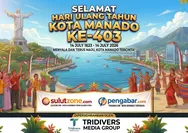 Semarak HUT Kota Manado ke-403: Sulutzone.com Komit Kawal Pembangunan Lewat Jurnalisme Positif