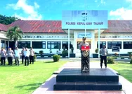 Sederet Instruksi Tegas Kapolres Talaud AKBP Dwi Yatmoko Saat Pimpin Apel Perdana