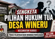  Sengketa Pilhut Desa Wineru Bergulir, Proses Pelantikan Hukum Tua Masih Menunggu Penyelesaian