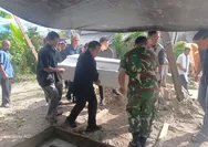 Koramil 1312-07/Miangas peduli Bantu warga Masyarakat yang Berduka