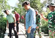 Danrem 131/STG Tinjau Lokasi Karya Bakti Skala Besar Di Kabupaten Kepulauan Talaud