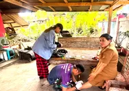 Satgas Karya Bakti Koramil 1312-05/Essang Gelar Pelayanan Kesehatan Gratis