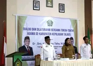 Merawat Kerukunan di Bumi Porodisa: Wabup Anisya Bambungan Sambut Kakanwil Kemenag Sulut dalam Dialog Lintas Agama di Talaud