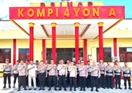 Perkuat Garis Depan Pertahanan: Kapolres Talaud Dwi Yatmoko Kunjungi Mako Kompi 4 Brimob Pelopor