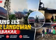Gedung Eks SD Negeri 2 Langowan Terbakar, Dugaan Arus Pendek Jadi Penyebab