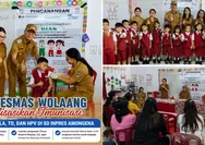  Puskesmas Wolaang Sosialisasikan Imunisasi Campak Rubela, Td, dan HPV di SD Inpres Amongena