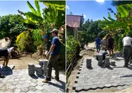 Karya Bakti TNI Bersama Warga Dalam Pembuatan Jalan Desa, Tingkatkan Akses Kesejahteraan Warga
