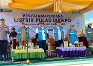 Gorontalo Tuntas Terang, PLN Nyalakan Listrik Perdana di Pulau Dudepo, Rasio Desa Berlistrik Provinsi Gorontalo Capai 100 Persen