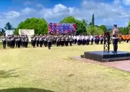 Siaga Penuh Hadapi El Nino, Polres Kepulauan Talaud Gelar Apel Pasukan Tanggap Bencana Bersama Forkopimda