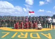 Kodim 1312/Talaud Hadiri Penjemputan Adat Kapal ADRI-LI di Pelabuhan Melonguane