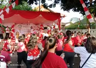 Semarakkan HUT RI ke-81 dan HUT Desa ke-39, Pemerintah Desa Pineleng Dua Gelar Jalan Sehat dan Senam Zumba