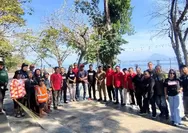 Bukan Cuma Hura-hura, APM Rayakan HUT ke-5 Lewat Aksi Bersih Beach Walk Malalayang