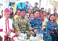 TNI AD Dukung Peresmian 3.365 Jembatan dan 3.000 Titik Sumber Air Bersih oleh Presiden RI