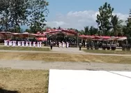 Paskibraka Kabupaten Bolaang Mongondow Gelar Gladi Bersih Persiapan HUT ke-81 RI