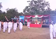 Generasi Muda Beo Selatan Siap Mengibar Merah Putih: 61 Anggota Paskibra Dikukuhkan Camat Mance Dinding untuk HUT ke-81 RI