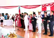 Denting Gelas Persatuan: Tos Kenegaraan HUT ke-81 RI di Talaud Jadi Simbol Refleksi Juang dan Komitmen Pelayanan Prima