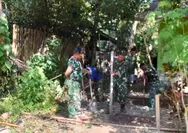 Karya Bakti Penuh Makna: Babinsa Talaud Atasi Krisis Air Bersih, Pererat Tali Silaturahmi dengan Warga