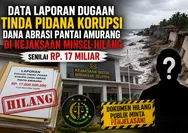 Data Laporan Dugaan Tindak Pidana Korupsi Dana Abrasi Pantai Amurang Senilai Rp17 Miliar Diduga Hilang di Kejari Minsel, Publik Minta Penjelasan