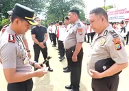 Disiplin Adalah Fondasi Marwah Polri: Kapolres Talaud AKBP Dwi Yatmoko Tegas Dalam Gaktiblin Pagi