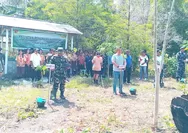 Hijaukan Bumi Porodisa: Dandim 1312/Talaud, Letkol Arh. Yanuar Yudistira, S.T, Tanam Pohon di SMK Negeri 1 Melonguane Lewat Karya Bakti Skala Besar