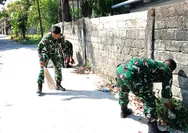 Babinsa Koramil 1312-03/Beo Laksanakan Kerja Bakti Pembersihan Masjid ASY-Syuhada Di Kepulauan Talaud