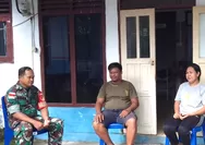 Babinsa Koramil 1312-03/Beo melaksanakan komsos Dengan Perangkat di Desa binaan