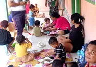 Babinsa Terus Laksanakan Pendampingan Pendistribusian Makan Bergizi Gratis Ke Sekolah-Sekolah