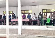 Danramil 1312-01/Kabaruan Hadiri Ibadah Syukuran Mendoakan Cuaca di Desa Taduna.